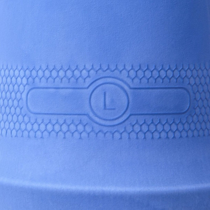 Перчатки латексные HQ Profiline, р-р L, с х/б покрытием, синий - 6