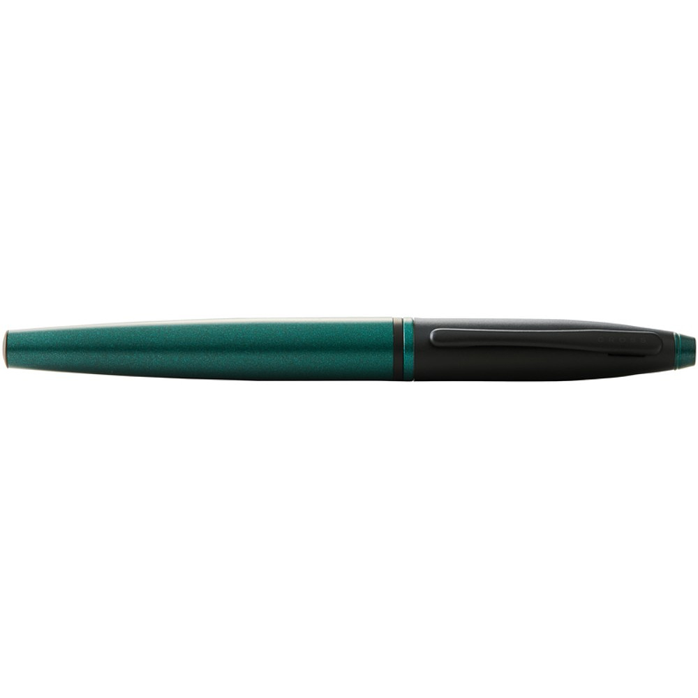 Ручка роллер Cross "Calais Matte Green and Black Lacquer", 0.7 мм, зеленый, черный, стерж. черный - 3