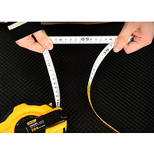 Рулетка "Deli 9920", 20 м, желтый, черный