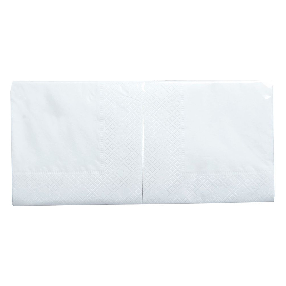 Салфетки бумажные "Ruta", 24х24 см, 2-сл, 200 шт/упак, белый
