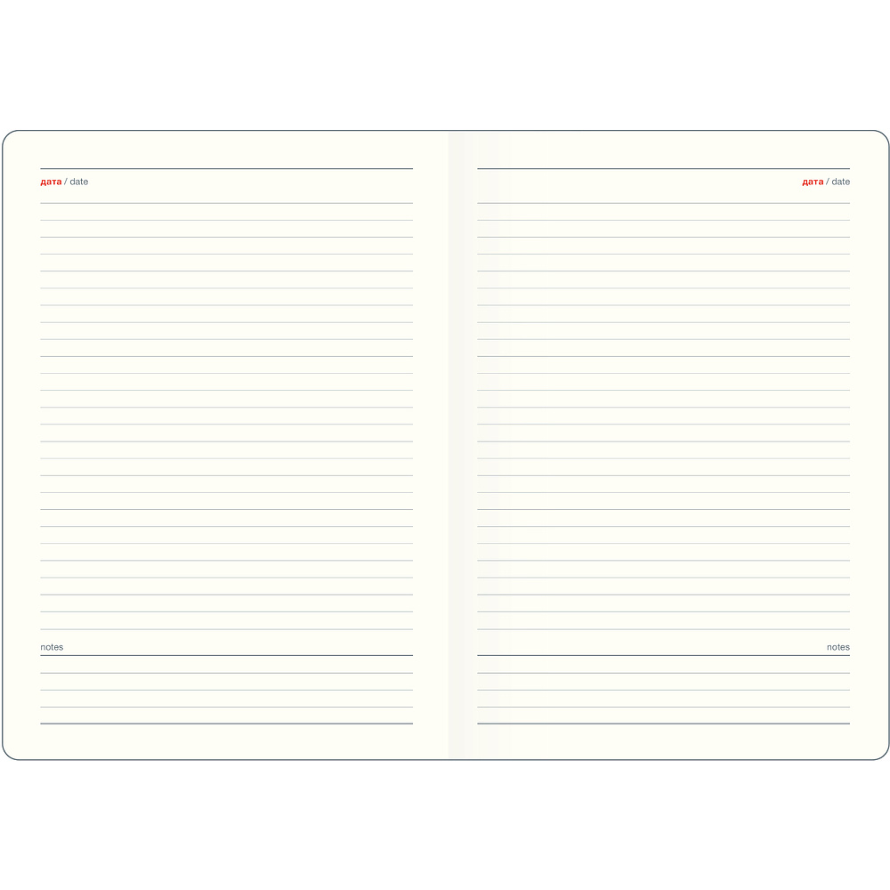 Ежедневник недатированный InFolio "Buffalo", А5, 320 страниц, синий - 5