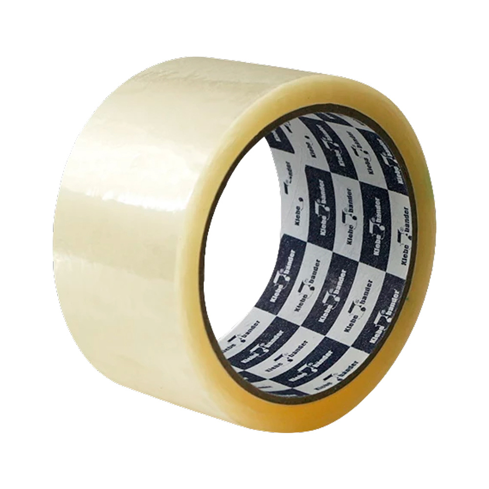 Клейкая лента упаковочная прозрачная "Klebebander", 48x18 мм/м