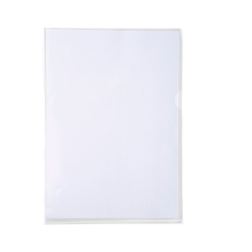 Папка-уголок "Exacompta", А4, 130 мк, ПВХ, прозрачный