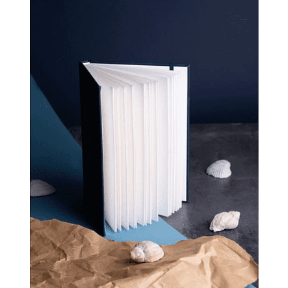 Скетчбук для графики "GrafArt white", 50 листов, А5, 160 г/м2, темно-синий - 4