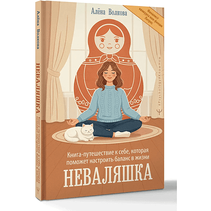 Книга "Неваляшка. Книга-путешествие к себе, которая поможет настроить баланс в жизни", Алёна Волкова