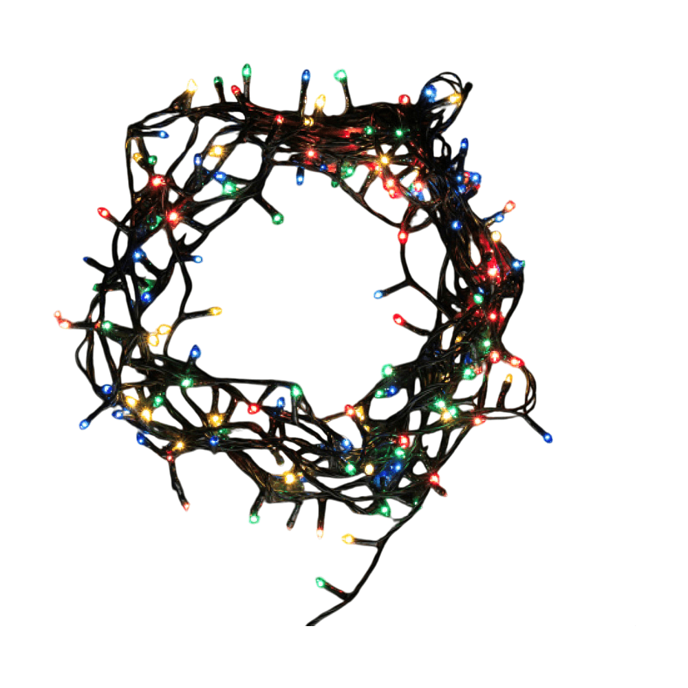 Гирлянда электрическая LED "Нить", 7 м, мультиколор