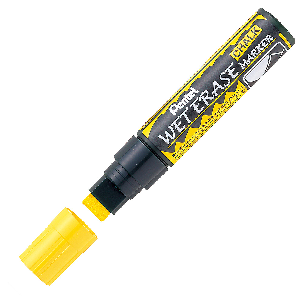 Маркер меловой "Wet erase", желтый