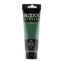 Краски акриловые "Blockx", 632 земля зеленая, 120 мл