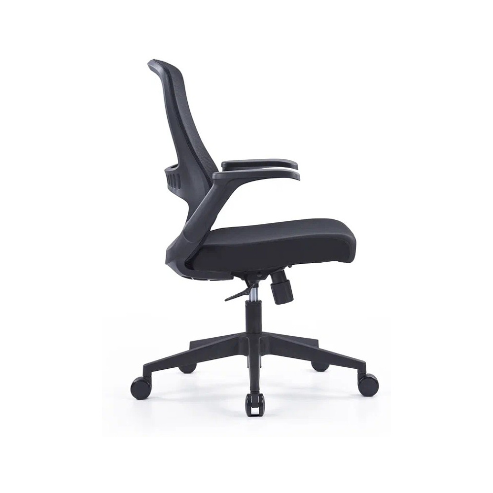 Кресло для персонала SitZone CH-526B сетка, ткань, пластик, черный - 3