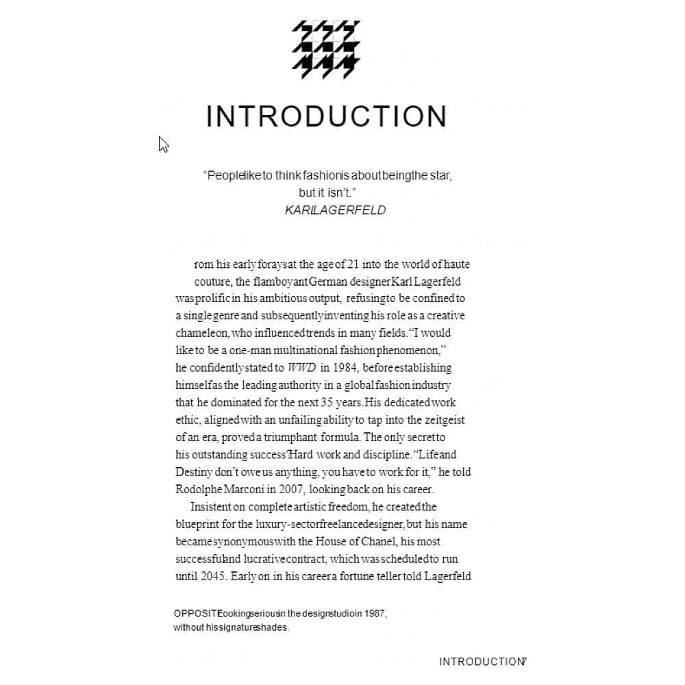 Книга на английском языке "Little Book of Chanel by Lagerfeld: The Story of the Iconic Fashion Designer", Baxter-wright E. - 6