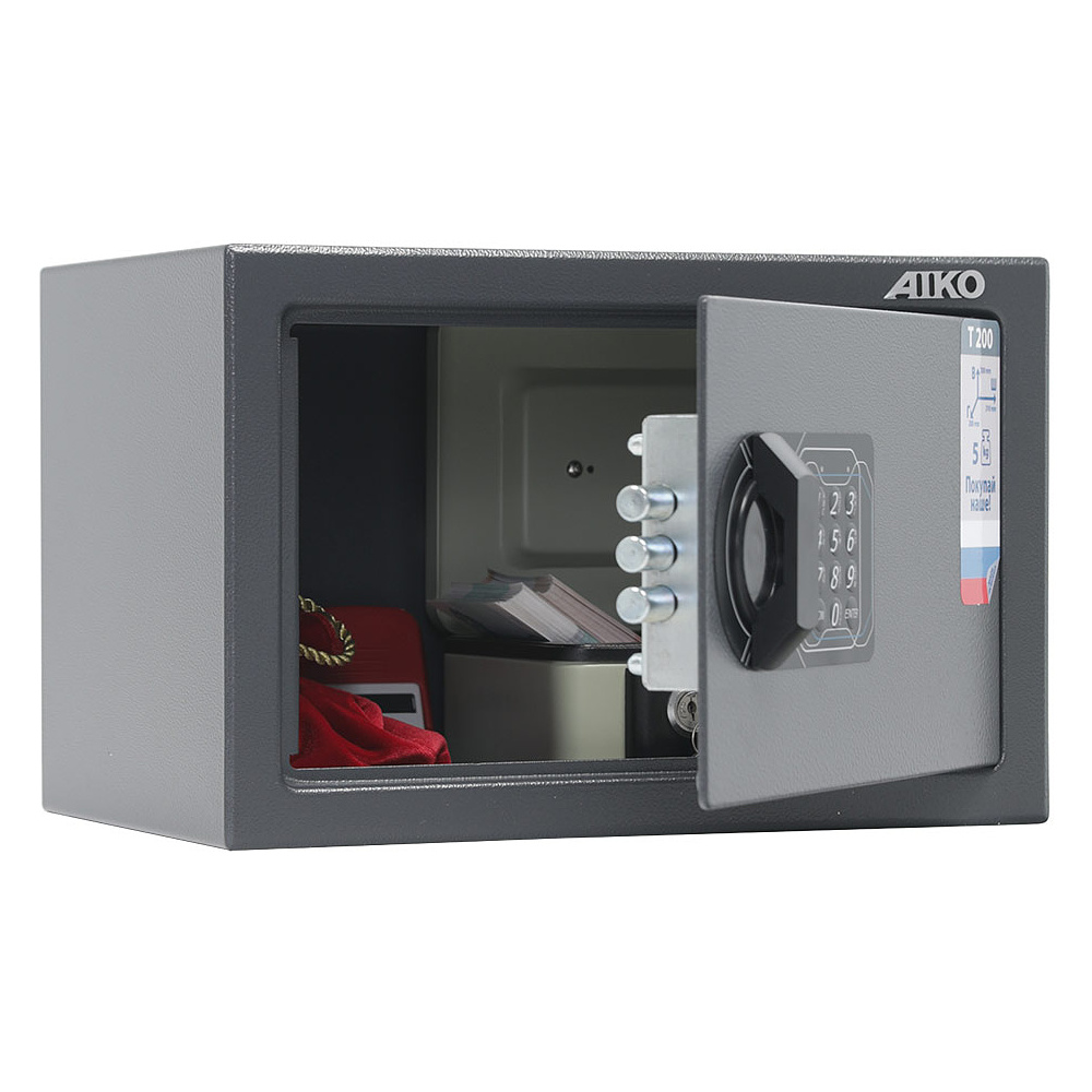 Сейф мебельный AIKO Т-200 EL, 200x310x200 мм