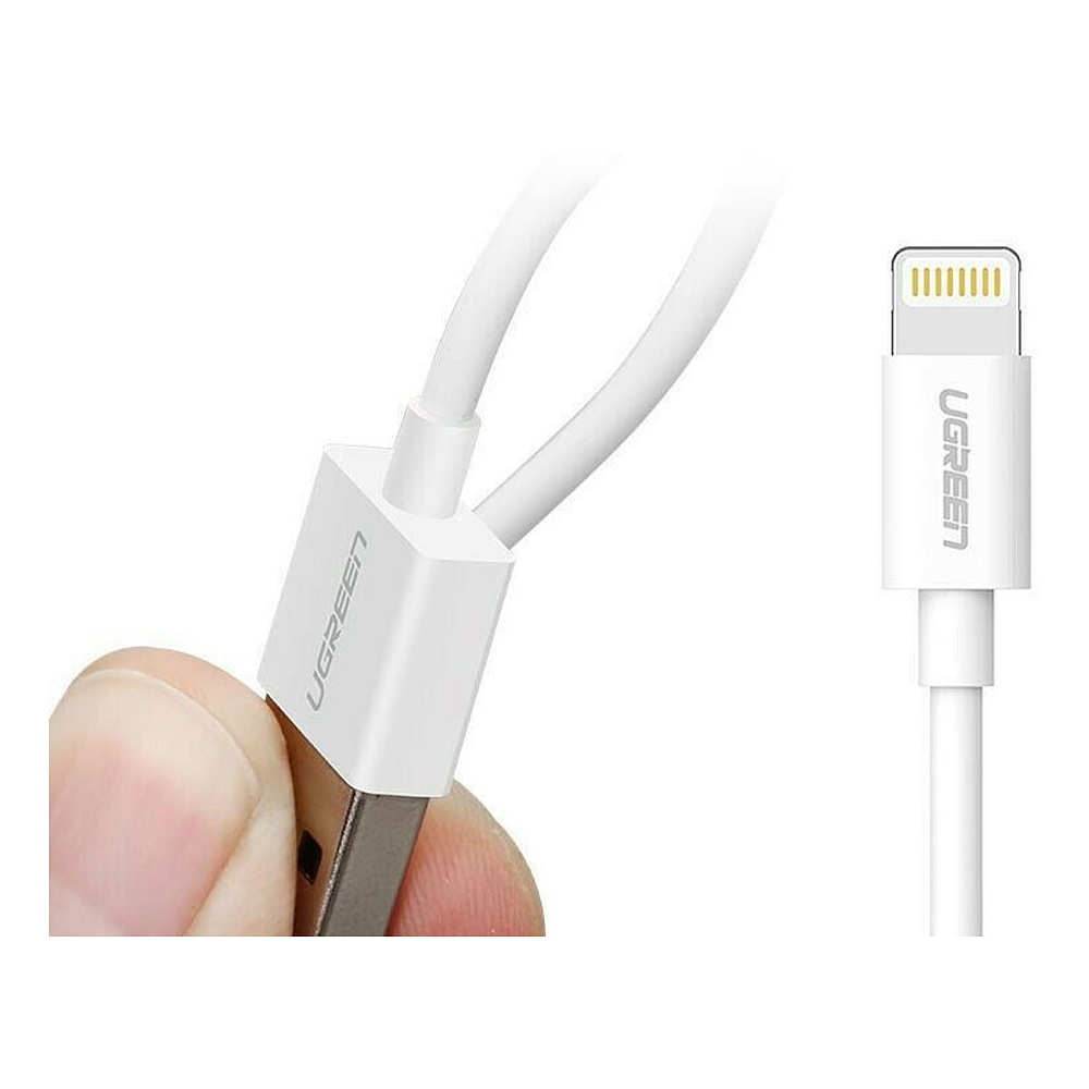Кабель Ugreen "US155-20728", 1 м, белый - 3