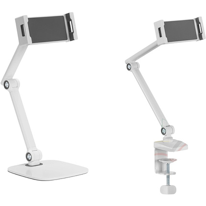 Крепление для планшета (смартфона) Tablet Clamp, белый матовый - 4