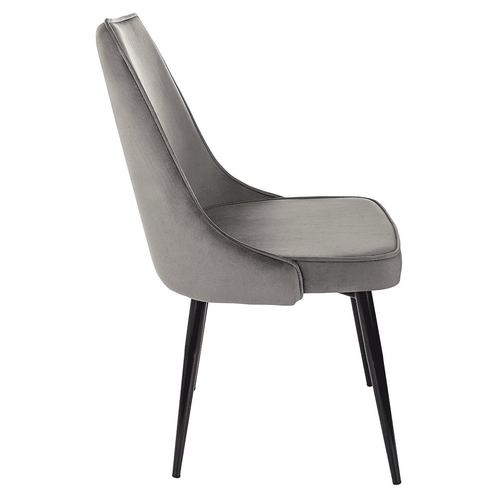 Стул Бюрократ "CH-K4", ткань, темно-серый, металл - 4