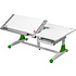 Стол Comf-Pro King Desk, 1400х765х(530-770) мм, белый, зеленый