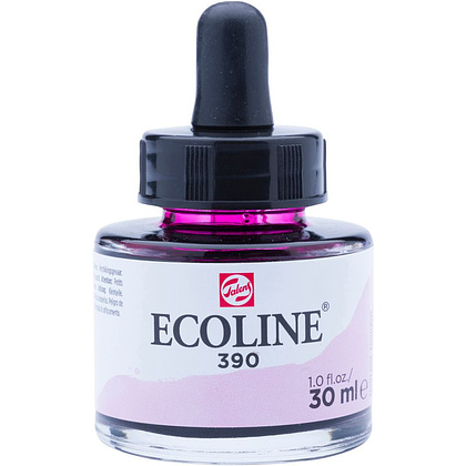 Жидкая акварель "ECOLINE", 390 розовый пастельный, 30 мл