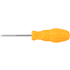 Отвертка "Deli" шлицевая SL3*150 мм., черный, желтый