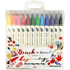 Маркер-кисть "Brush Sign pen twin", 12 шт