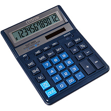 Калькулятор настольный Citizen "SDC-888XBL", 12-разрядный, синий