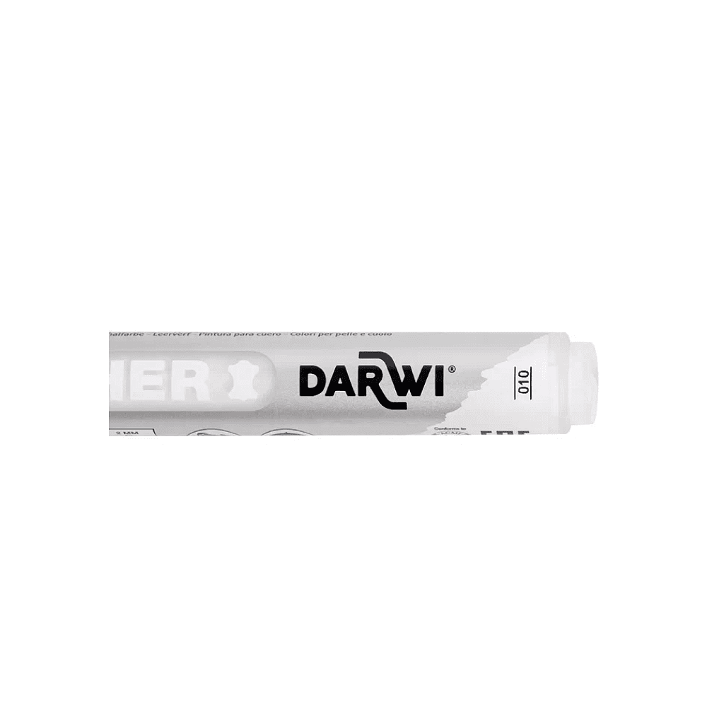 Маркер акриловый для кожи "Darwi", 2 мм, белый - 3