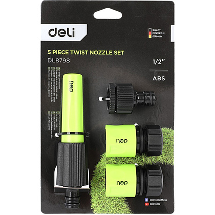 Набор соединителей-коннекторов Deli GS EDL8798, 1/2", 4 шт. - 3