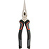 Длинногубцы Deli RS EDL0104, 200 мм, черный, красный