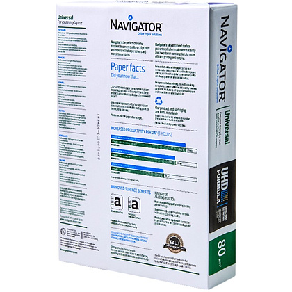 Бумага "Navigator Universal", А3, 500 листов, 80 г/м2 - 2