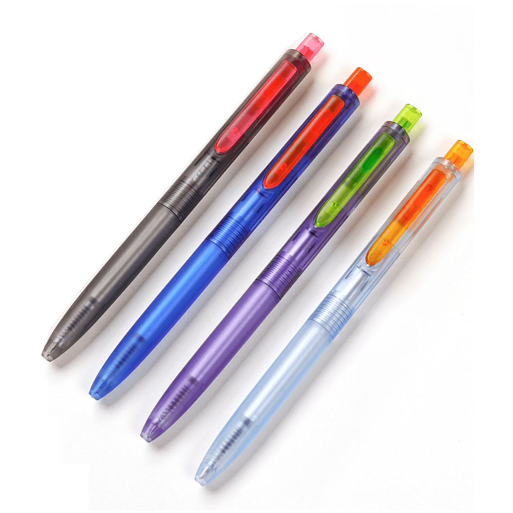 Ручка шариковая автоматическая "Space Up Cyber", 0,7 мм, синий, оранжевый, стерж. синий - 2