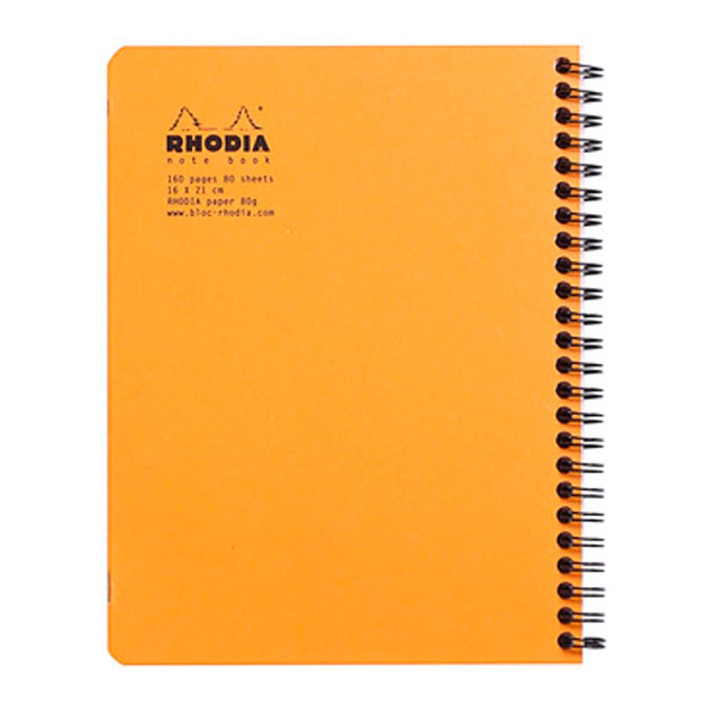 Блокнот "Rhodia", А5+, 80 листов, клетка, оранжевый - 3