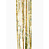 Гирлянда-дождик "Мерцание полос", 9х150 см, фольга, жёлтый