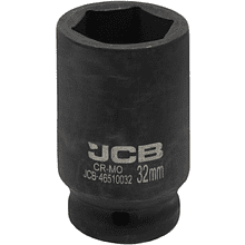 Головка ударная шестигранная глубокая JCB-46510032 3/4", 32 мм