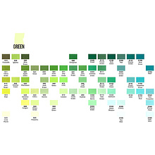 Маркер перманентный двусторонний "Sketchmarker", G163 бирюзовый бледный