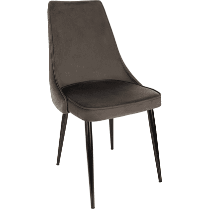 Стул Бюрократ "CH-K4_2", ткань, коричневый, металл, комплект 2 штуки - 2