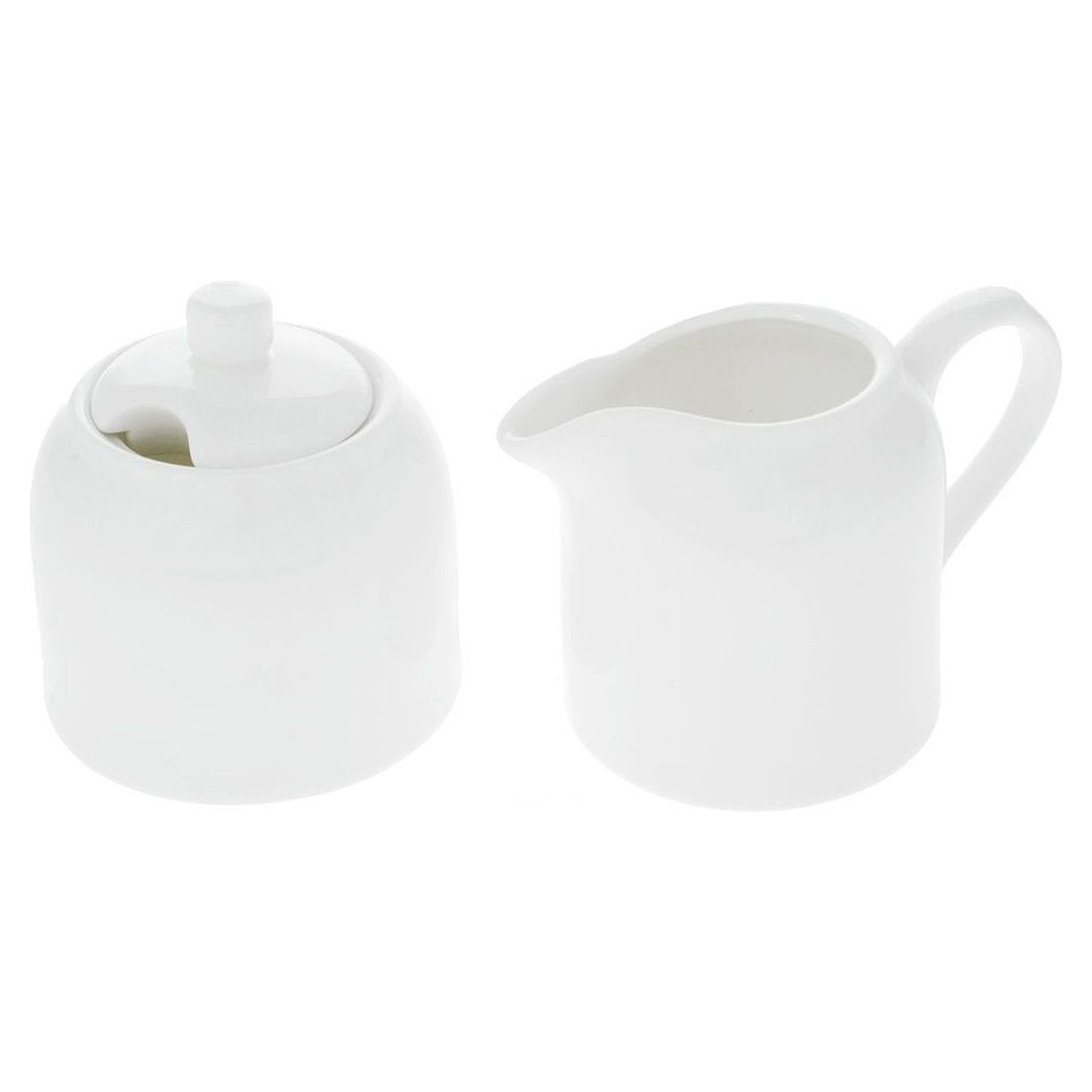 Набор посуды сахарница и сливочник "WL-995023/2С", белый
