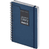 Ежедневник недатированный "Pragmatic", А5, на гребне, темно-синий