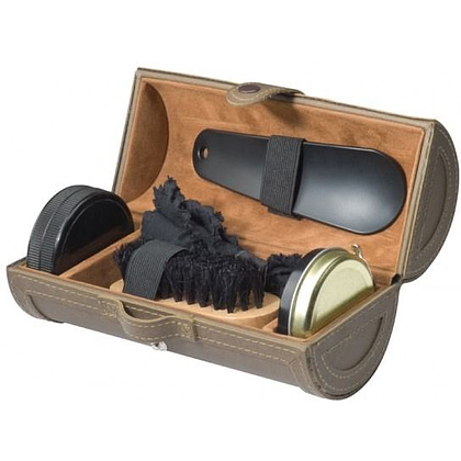Набор для чистки обуви "Grenoble", коричневый