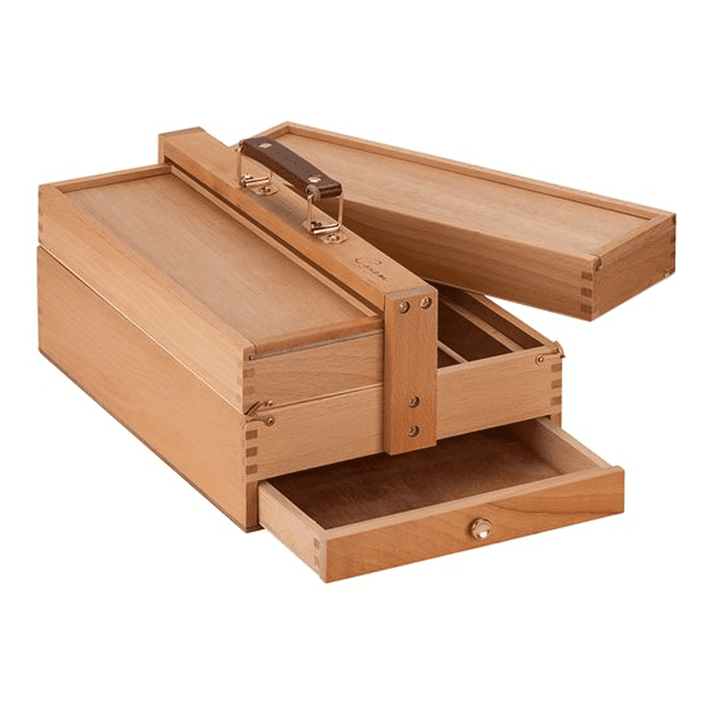 Ящик художника "Сонет" №3, для кистей и красок, бук - 2