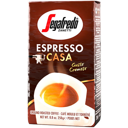 Кофе "Segafredo" Espresso Casa, молотый, 250 г