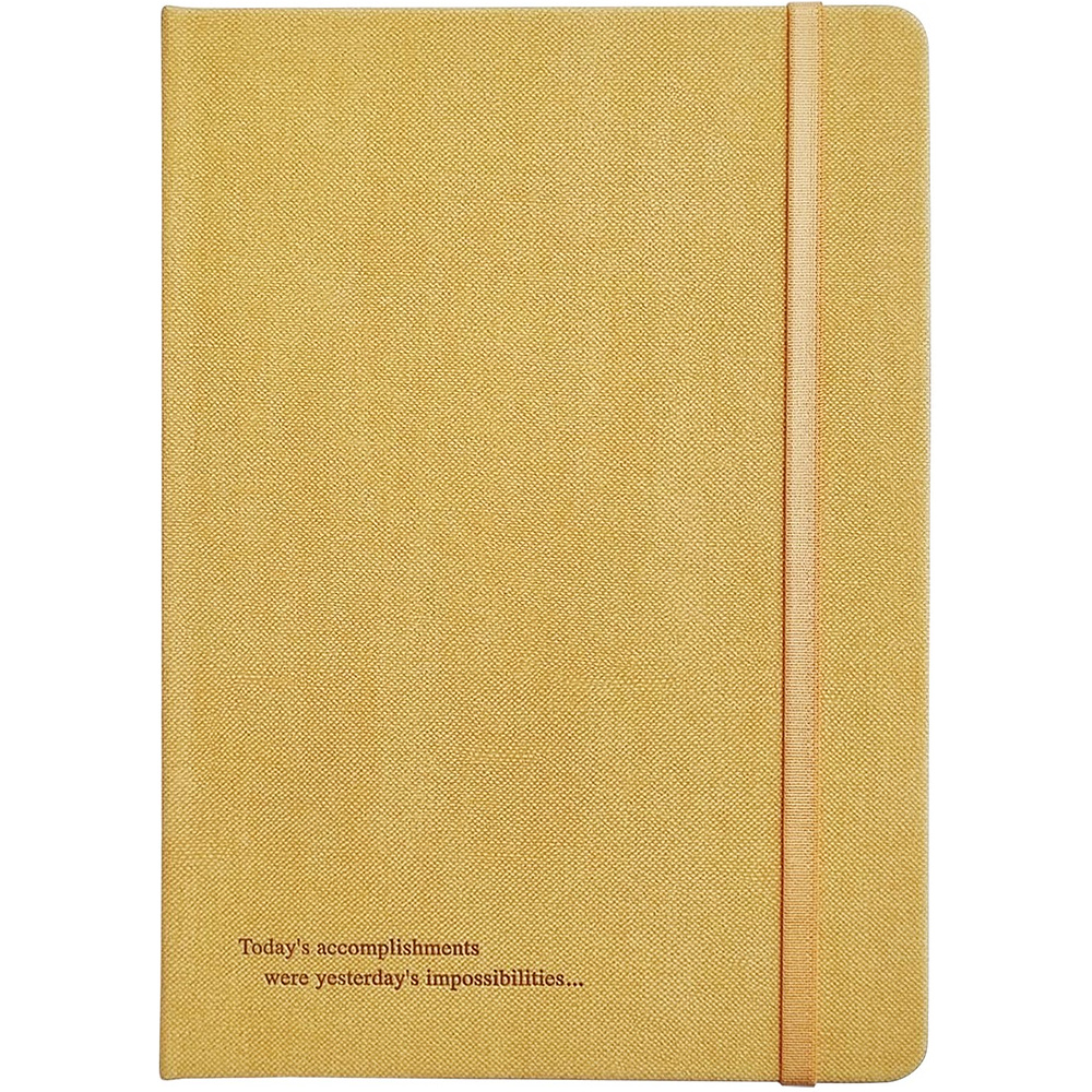 Ежедневник недатированный InFolio "Melange", А5, 192 страницы, желтый