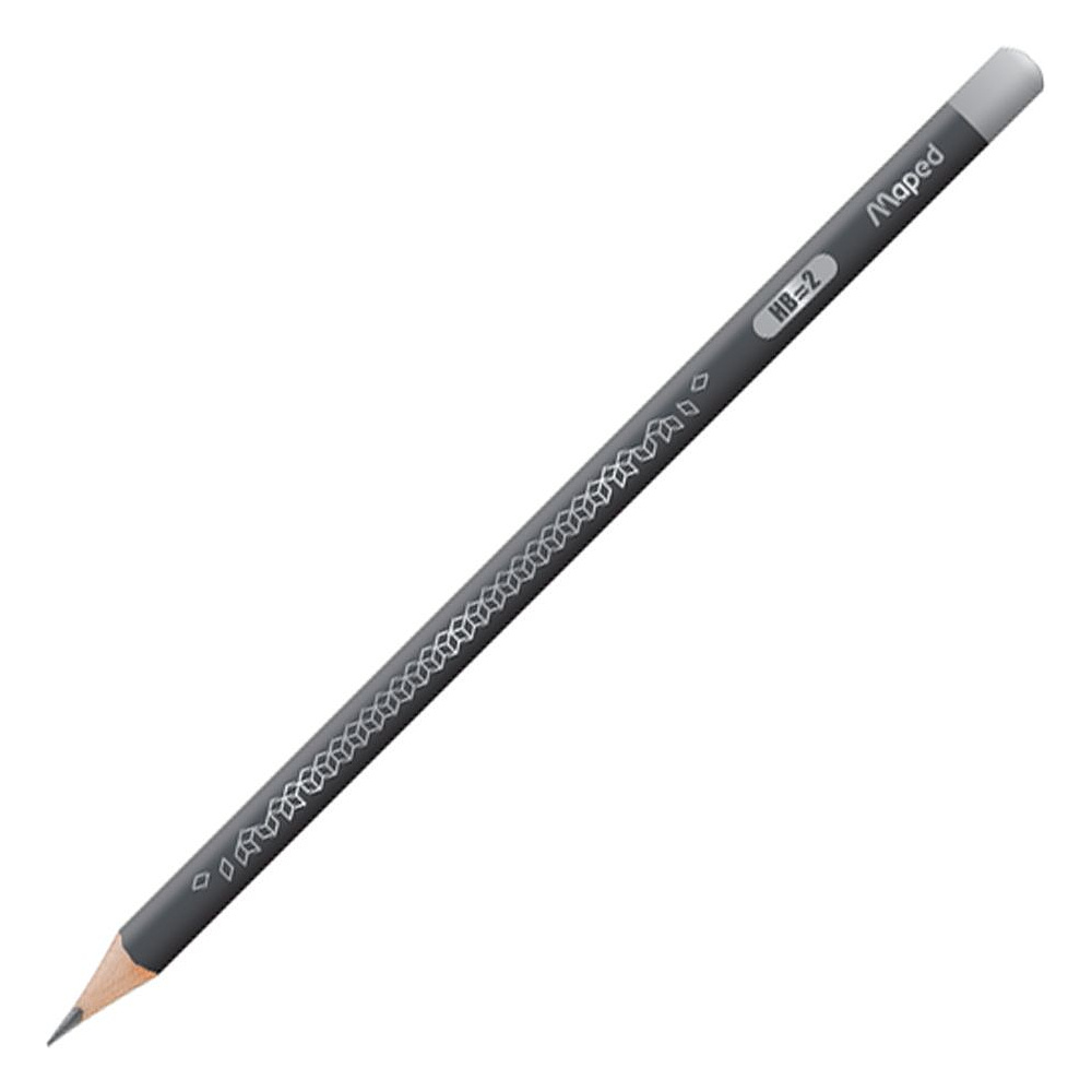 Карандаш простой Maped "Black Peps Deco", HB, без ластика, ассорти - 3