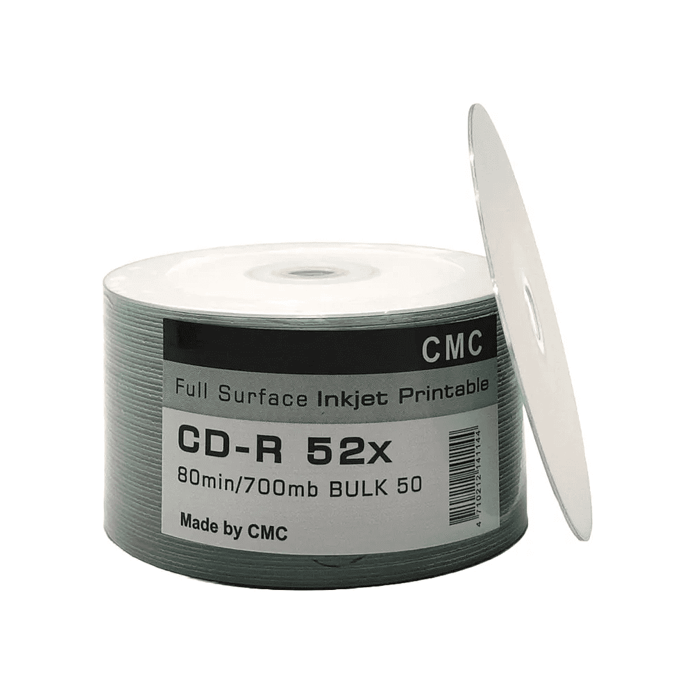 Диск CD-R, 700Mб, 52x, CMC Printable, 50 шт