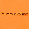 Бумага для заметок "Лето", 75x75 мм, 450 листов, ассорти - 2