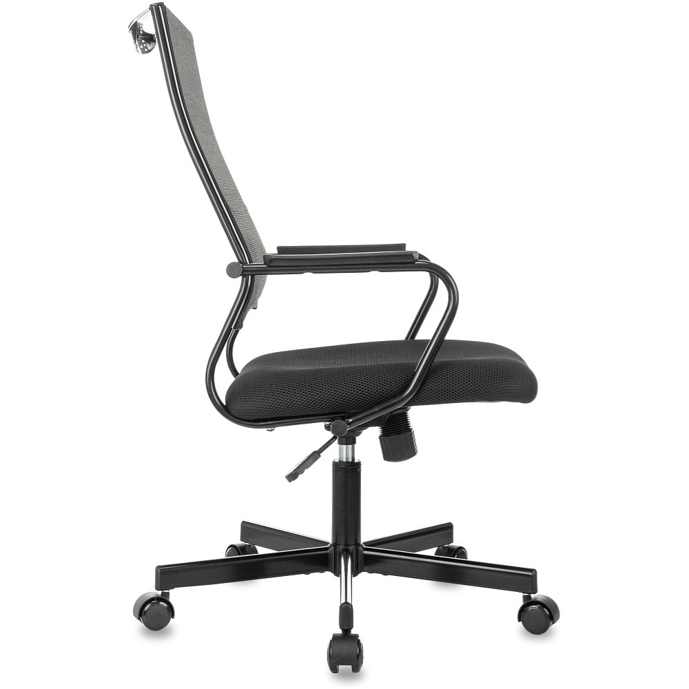 Компьютерное кресло Бюрократ CH Balance, сетка, ткань, черный, металл, черный - 4