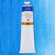 Краски масляные "Сонет", 526 синяя средняя, 120 мл., туба