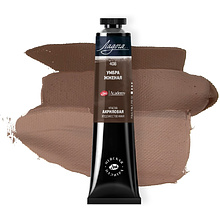 Краски акриловые "Ладога", 408 умбра жженая, 46 мл., туба