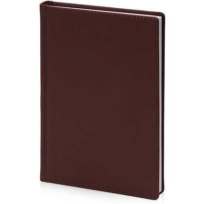 Ежедневник недатированный "Velvet", А5, 272 страницы, бордовый