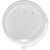 Крышка пластиковая для стаканов d=90 мм, для горячих напитков, 50 шт/упак, флип-топ, белый - 2