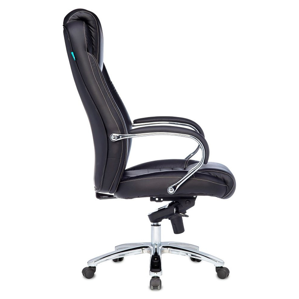 Кресло для руководителя Бюрократ "T-9923SL", кожа, металл, черный - 3