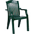 Кресло садовое №7 "Премиум-1 "2", пластик, темно-зеленый