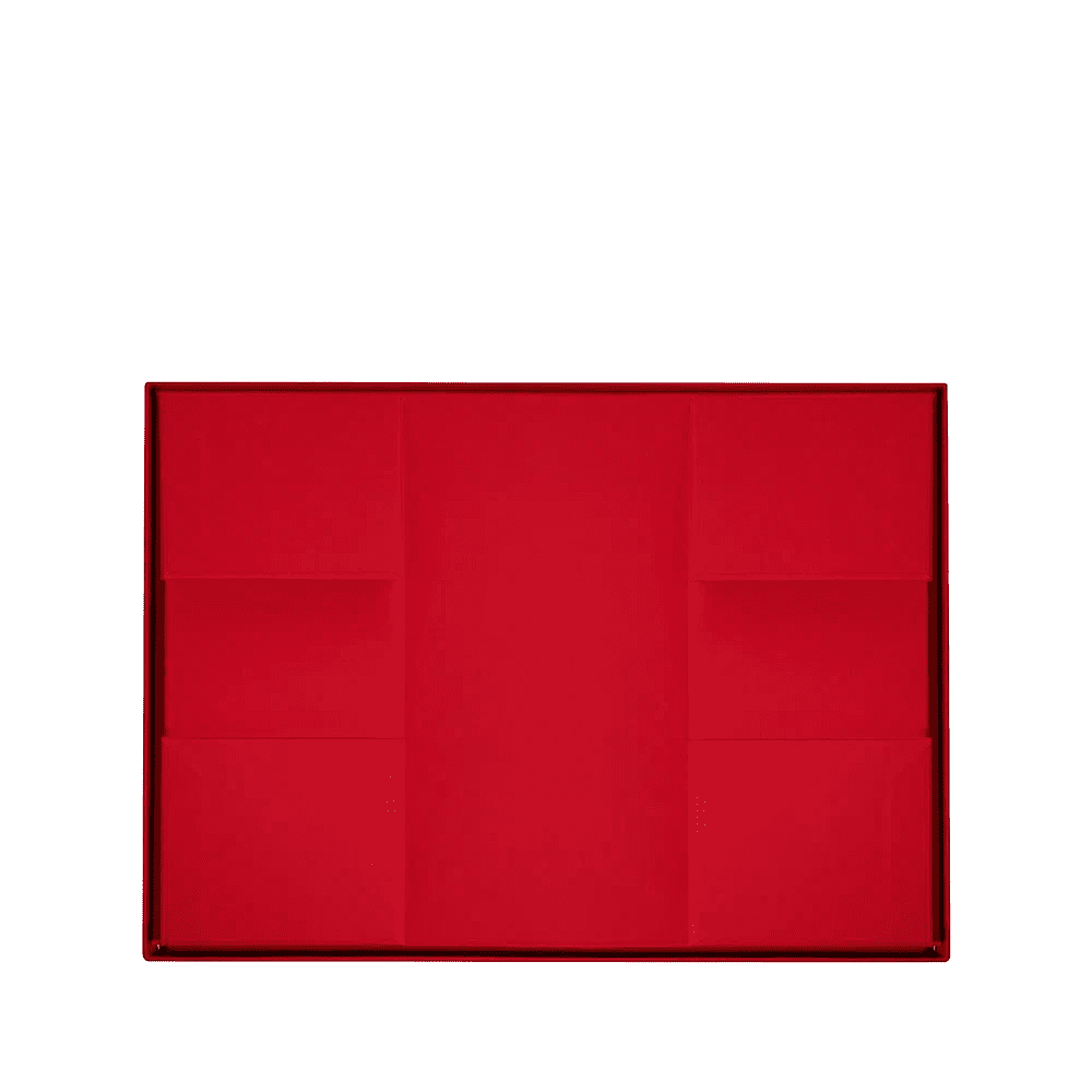 Коробка подарочная картонная, 223х308х95 мм, красный - 3